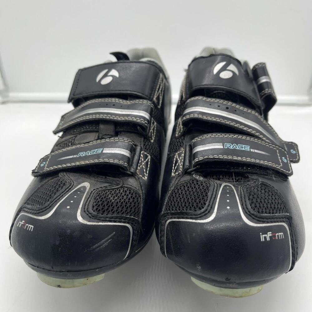 BONTRAGER SONIC WOMENS CYCLING SHOE BLACK/BLUE/SILVER 42/10.5 Bike Race